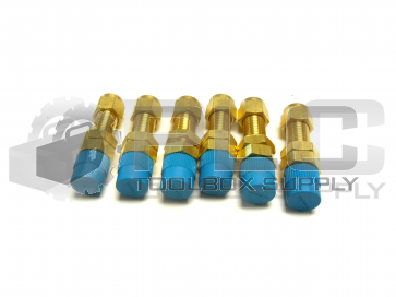 NEW LOT OF 6 SWAGELOK 2-1/8 COUPLING 1/4 