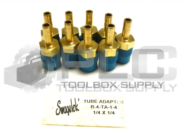 NEW LOT OF 9 SWAGELOK B-4-TA-1-4 TUBE CONNECTOR 1/4