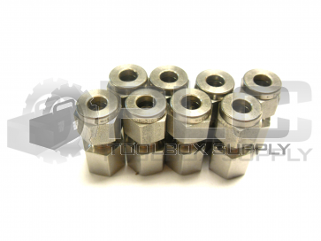 NEW LOT OF 8 SWAGELOK SS-400-7-2 FEMALE CONNECTOR 1/4 X 1/8 