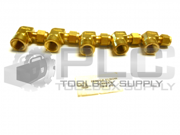 NEW LOT OF 5 SWAGELOK B-400-8-4 FEMALE ELBOW 
