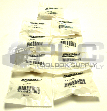 NEW LOT OF 9 SPEEDAIRE 1A326 EXHAUST MUFFLER 1/4IN NPT 40MICRON 9/16IN HEX