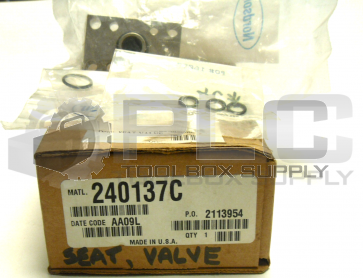 NEW NORDSON 240137C SEAT VALVE
