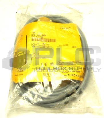 NEW TURCK NI15-G30-AN7X G-BARREL WITH CABLE