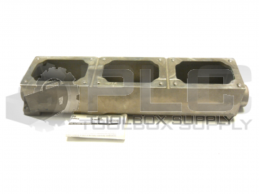 NEW COOPER EDSC 378 CONTROL ASSEMBLY BODY  3 GANG TANDEM 1" 