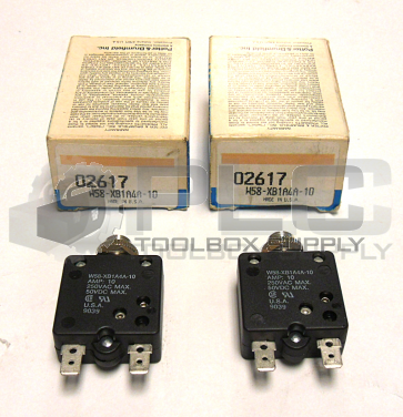 NEW LOT OF 2 POTTER & BRUMFIELD W58-XB1A4A-10 CONTROL COMPONENTS 