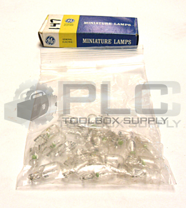 NEW LOT OF 20 GENERAL ELECTRIC 147 INCANDESCENT LIGHT BULB WEDGE 