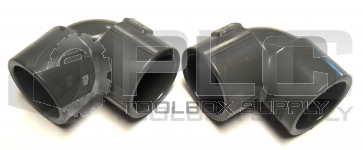 NEW LOT OF 2 CHEMTROL NIBCO 5107 ELBOW 1-1/4"
