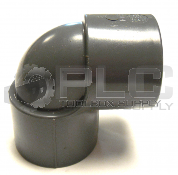 NEW NIBCO CHEMTROL 1-1/2" PVC ELBOW 90 DEGREE 