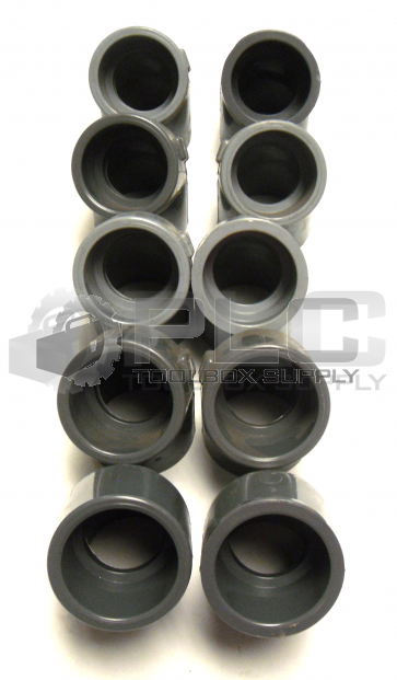 NEW LOT OF 10 CHEMTROL NIBCO 1-1/2" PVC ELBOW 45 DEGREES