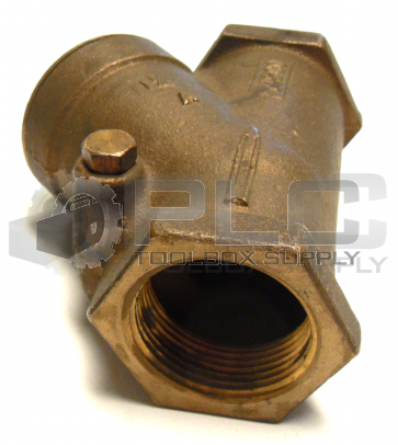 NEW NIBCO 125 SWP 200 WOG 1-1/4" BRONZE BRASS SWING CHECK VALVE