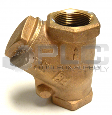NEW MILWAUKEE 150S 300W 1-1/4" BRONZE SWING CHECK VALVE