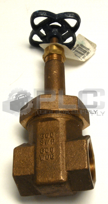 NEW NIBCO T-174-A INDUSTRIAL GATE VALVE 300SWP 600WOG 1-1/4"