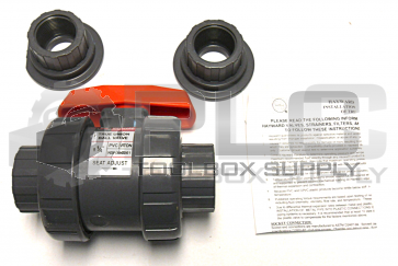 NEW IN BOX HAYWARD TB1125ST TRUE UNION BALL VALVE 1-1/4" 