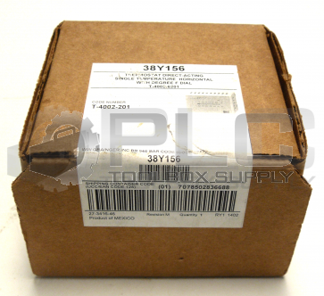 NEW SEALED JOHNSON CONTROLS T-4002-201 THERMOSTAT DIRECT-ACTING 38Y156