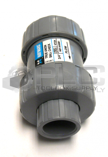 NEW HAYWARD NSF/ANSI61 3/4" TRUE UNION BALL CHECK