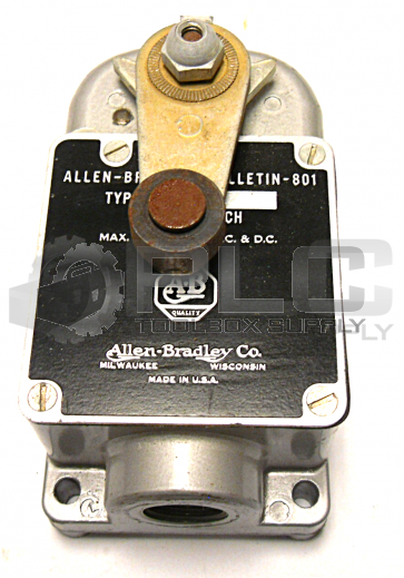 NEW ALLEN BRADLEY 801 AS02-1X LIMIT SWITCH BULLETIN-801 