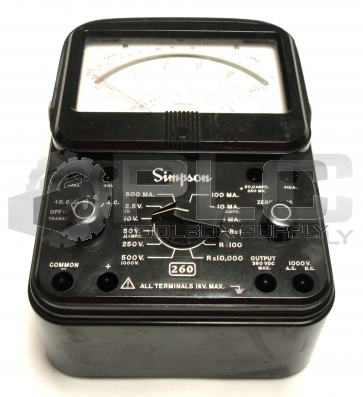 SIMPSON 260 SERIES 7 VOLT-OHM MULTIMETER