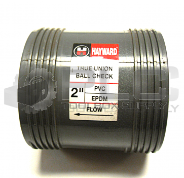 NEW HAYWARD 2" TRUE UNION BALL CHECK PVC 
