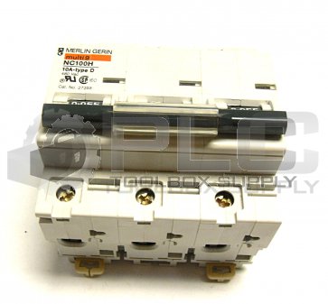 MERLIN GERIN 27355 CIRCUIT BREAKER NC100H 10A 3P 480V TYPE D 