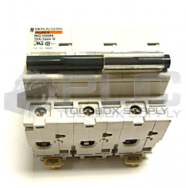 MERLIN GERIN 18291 CIRCUIT BREAKER NC100H 15 A TYPE D 