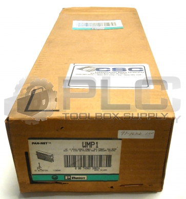 NEW SEALED PANDUIT WMP1 19" 2 RACK SPACE PANEL 3X3 FRONT 2X4 REAR DUCT