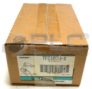 BOX OF 10 NEW PANDUIT TFC10IW-X TEE FITTING COVER 