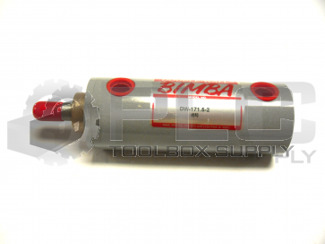 NEW BIMBA  DW-171 PNEUMATIC CYLINDER 2INCH BORE 2-1/4IN STROKE DW-171.5-2