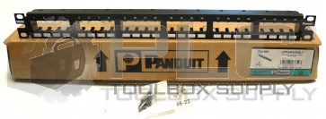 NEW IN BOX PANDUIT CPP24FMWBLY MINI-COM 24 PORT FLUSH MOUNT PATCH PANEL