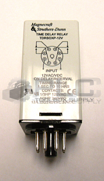MAGNECRAFT TDRSOXP-12V TIME DELAY RELAY 