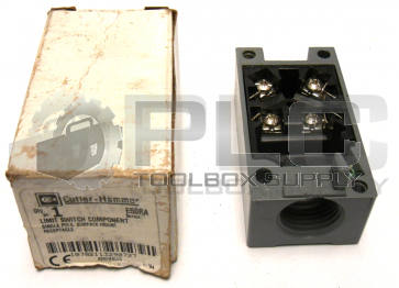 NEW IN BOX CUTLER HAMMER E50RA LIMIT SWITCH COMPONENT RECEPTACLE 