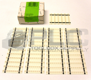 NEW LOT OF 9 WIELAND Z4.242.6353.0 MARKING PLATE