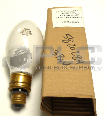 NEW PHILIPS S160ED23/DX SELF BALLASTED MERCURY VAPOR LAMP 160 W