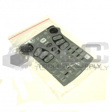 NEW YASKAWA JZNC-XPP02B TEACH PENDANT KEYPAD MEMBRANE  *SEE PHOTOS* YASNAC XRC 