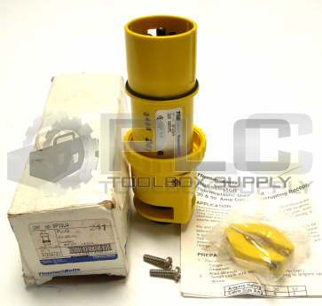 NEW THOMAS & BETTS 9P33U4 PLUG 30AMPS 480VAC