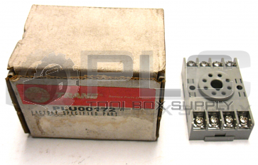NEW IN BOX TRANE PLU00172 8-PIN RELAY SOCKET