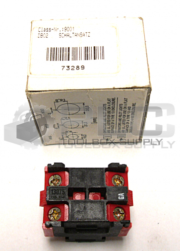 NEW IN BOX SQUARE D 9001-DB02 BLOCK CONTACTS 