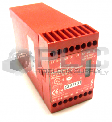 GUARD MASTER MSR11R SAFTEY RELAY UNIT 4M20 EN60204-1 EN 292  EN 954-1 