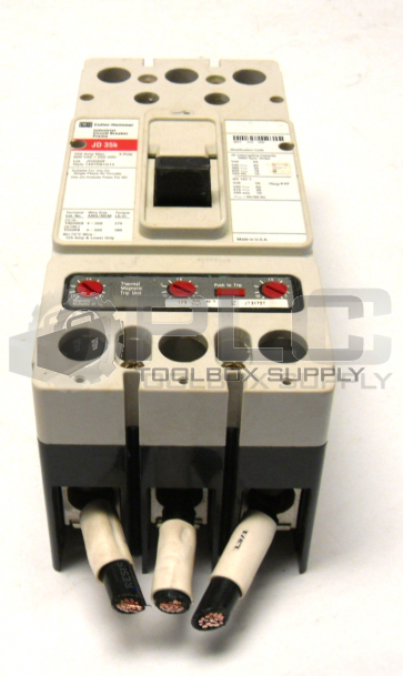 WESTINGHOUSE HMCP250W5 3 POLE 250 AMP CIRCUIT BREAKER 