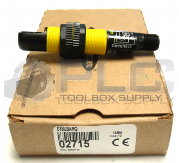 NEW BANNER S18UBARQ DISCRETE S18U RIGHT-ANGLE SERIES: PROXIMITY MODE 