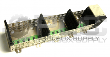 ALLEN BRADLEY 1756-PA75 /B POWER SUPPLY WITH 1756-A17 /B 17 SLOT RACK 