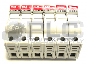 LOT OF 6 BUSSMANN CHM 32A 690V FUSE HOLDERS 10X38 