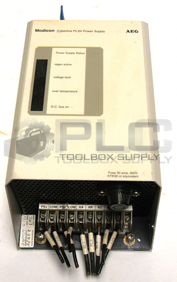 MODICON CYBERLINE DR-PLS4-000 POWER SUPPLY PLS4