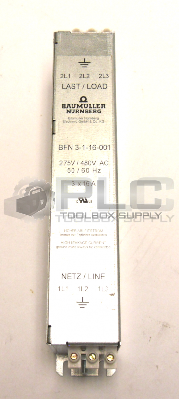 BAUMULLER NURNBERG BFN3-1-16-001 FILTER BFN 3-1-16-001