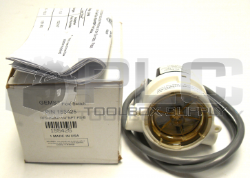 NEW IN BOX GEMS 155425 ROTOR FLOW SENSORS FRS-2500 SERIES 24VDC