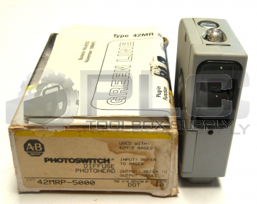 NEW IN BOX ALLEN BRADLEY 42MRP-5000/B PHOTOSWITCH DIFFUSE PHOTOHEAD