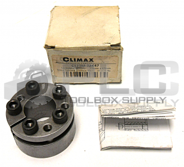 NEW IN BOX CLIMAX METAL PRODUCTS C123M-22X47 LOCKING ASSEMBLY 