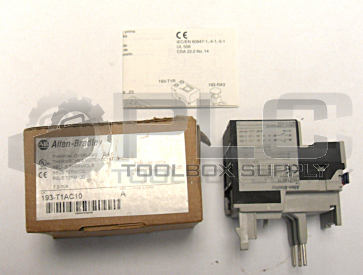 NEW IN BOX ALLEN BRADLEY 193-T1AC10 THERMAL OVERLOAD RELAY 