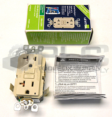 NEW IN BOX LEVITON N7899-KI SMARTLOCKPRO OUTLET 