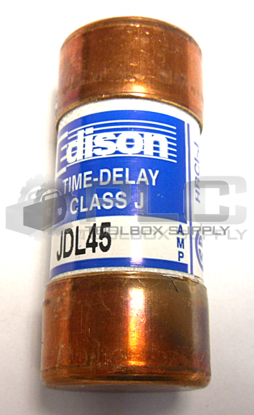 NEW EDISON JDL45 TIME DELAY FUSE CLASS J