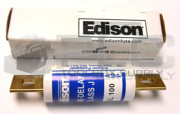 NEW IN BOX EDISON FUSE JDL-100 CLASS J TIME DELAY FUSE JDL100